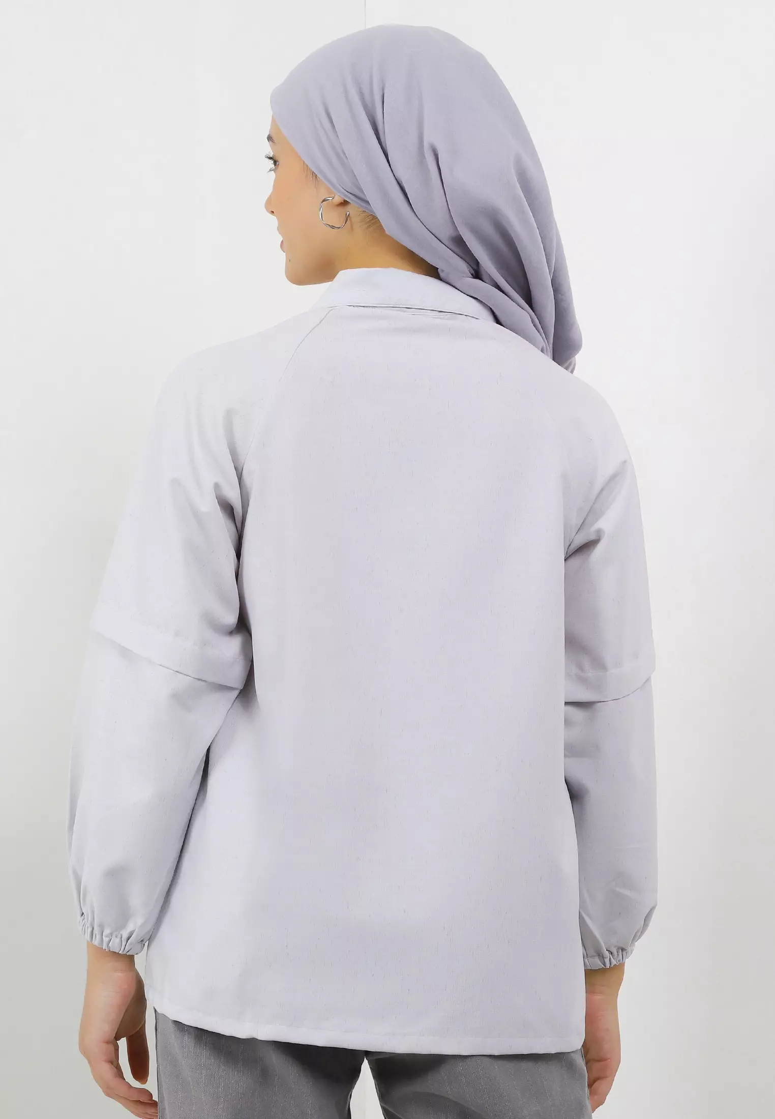 MFMW Sulastri Atasan Blouse Grey