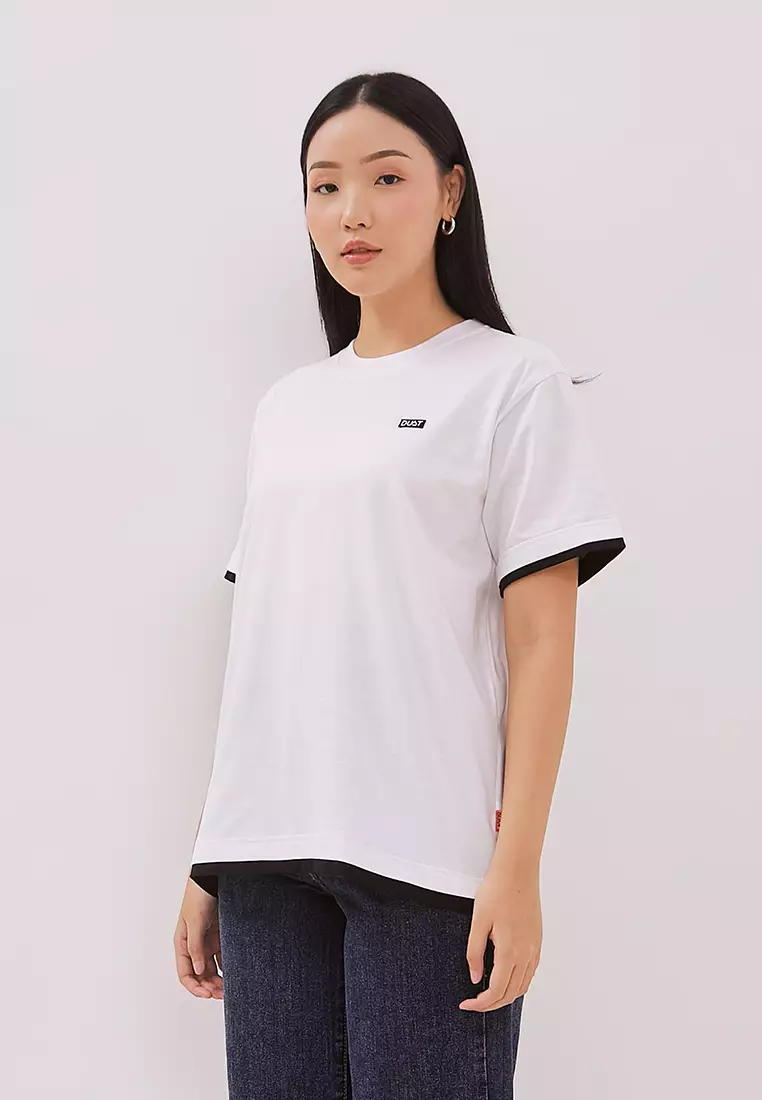 DUST Kaos Unisex Kino Putih (D.74291-U)