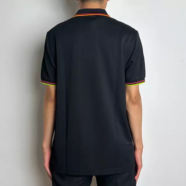 Polo FRED PERRY TWIN TIPPED MULTI BLACK TENNIS POLO 100% ORIGINAL