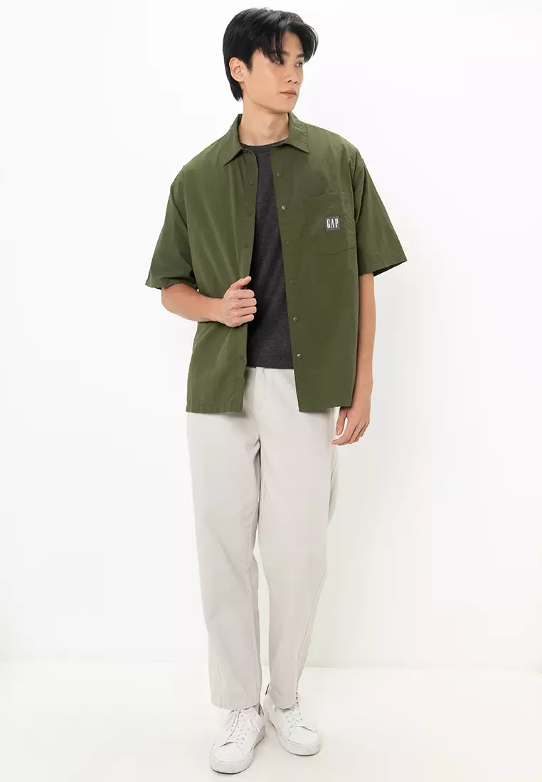 Japan Short Sleeve Snap Shirt