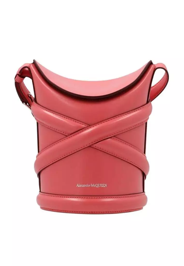 Alexander mcqueen pink top bag