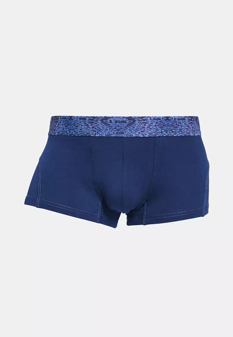 LGS - Underwear - Boxer - Paket 3 - Batik - Hitam Abu Coklat - LEBX.002.638.3.7C