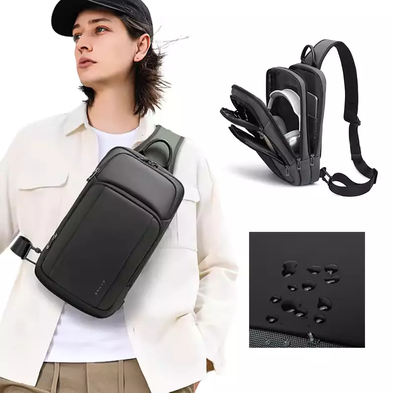 Bange BG7795 Tas Selempang Sling Bag Pria - GREEN