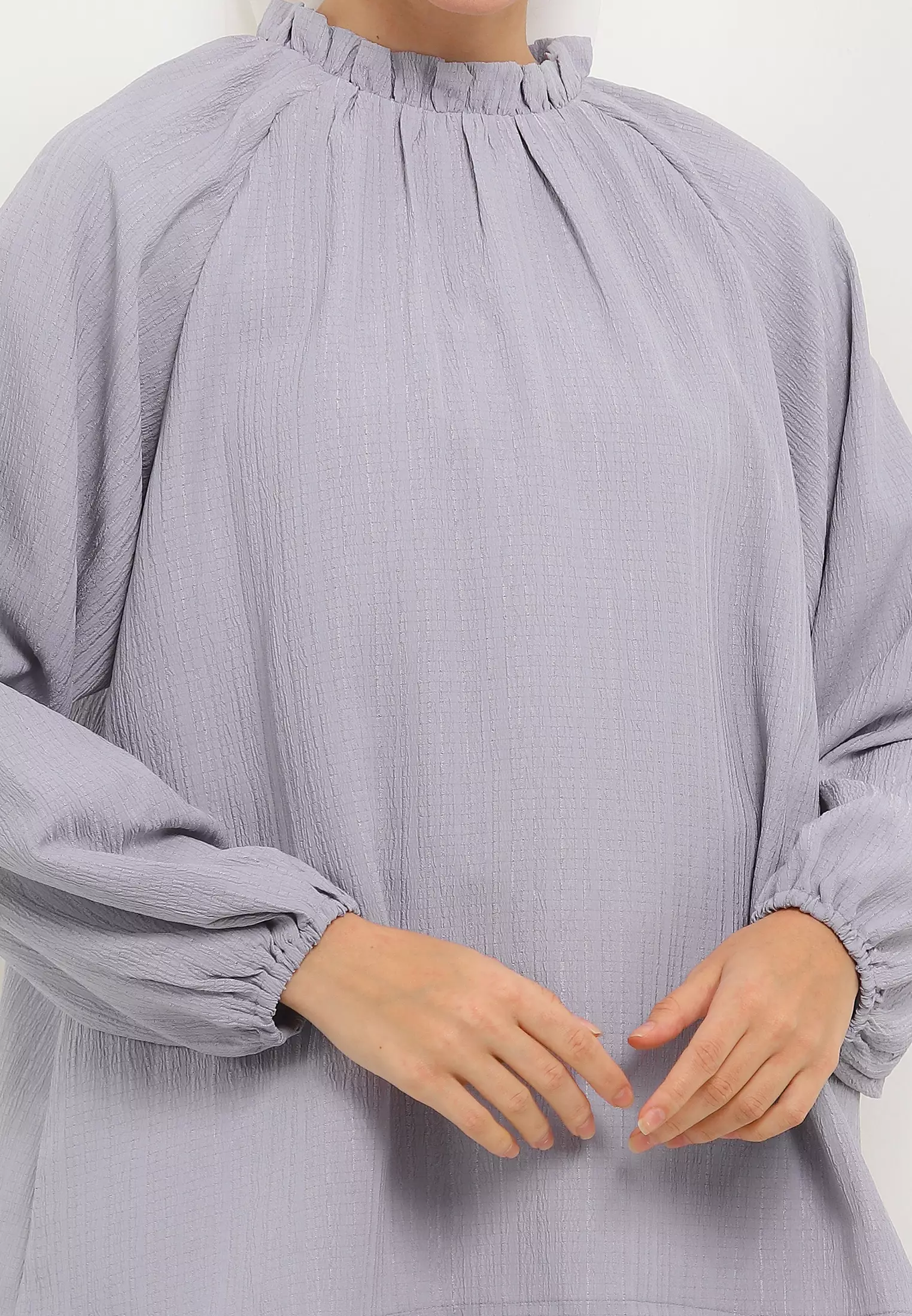 MFMW Achera Atasan Blouse Grey