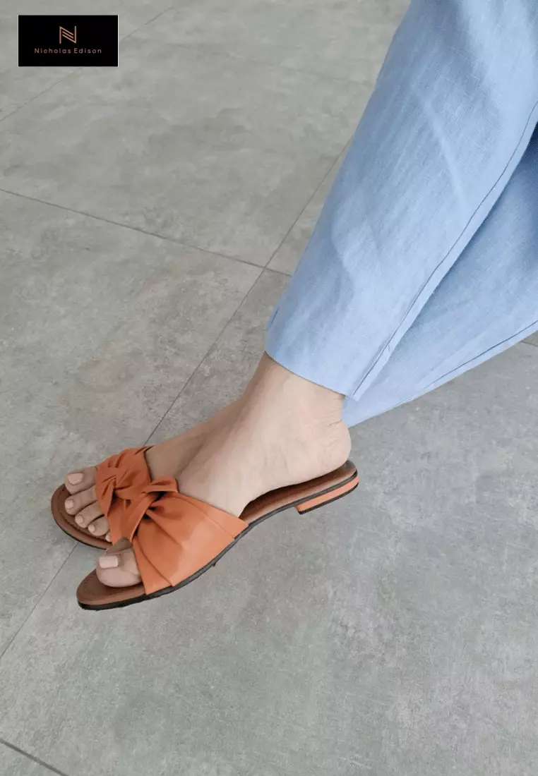 Nicholas Edison Sandal Nisa Orange