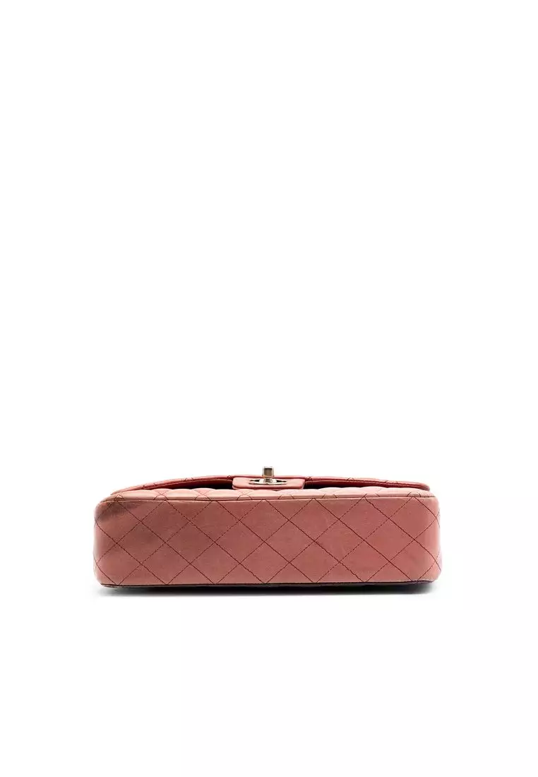 Pre-Loved Chanel Medium Classic Lambskin Ombre Double Flap