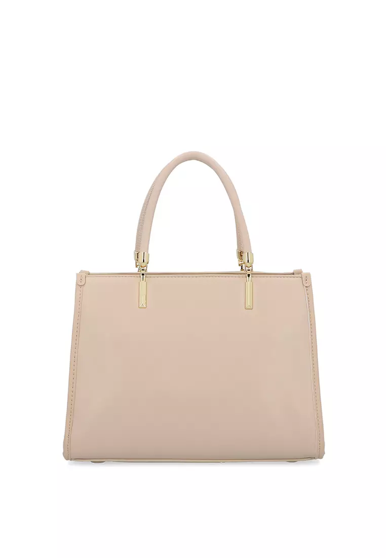 Catty-eyed Jane Top Handle - Dark Beige