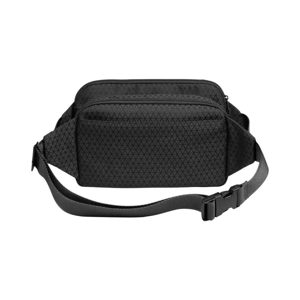 Recycled Fabric Fanny Pack Black