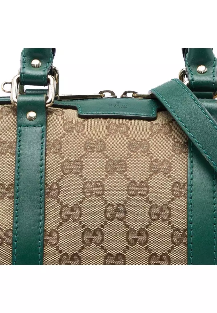 Pre-Loved Gucci Small Gg Canvas Joy Boston Bag