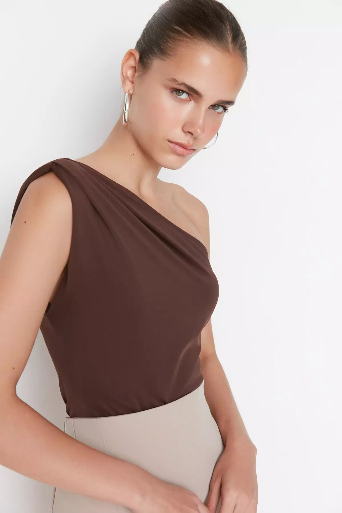 Asymmetrical Bodysuit