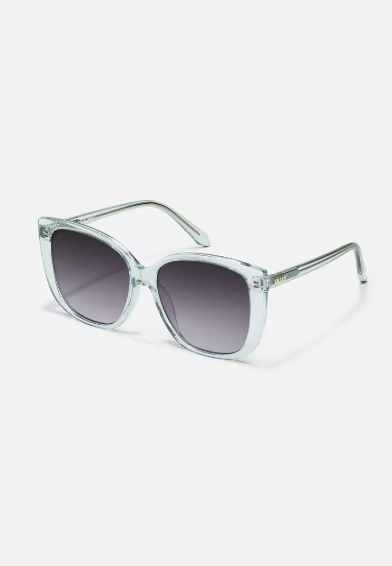 QUAY Ever After Sunglasses - Glass/Smoke