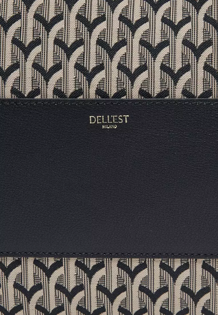 Wanda Shopper Jacquard Black