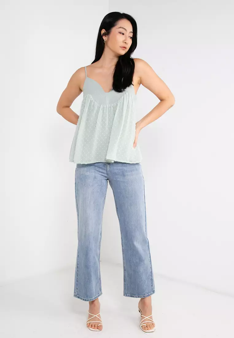 Seams Detail Fil-Coupé Top