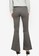 ZALIA BASICS grey Chinos Bell Bottom Pants B702AAA62204A0GS_1