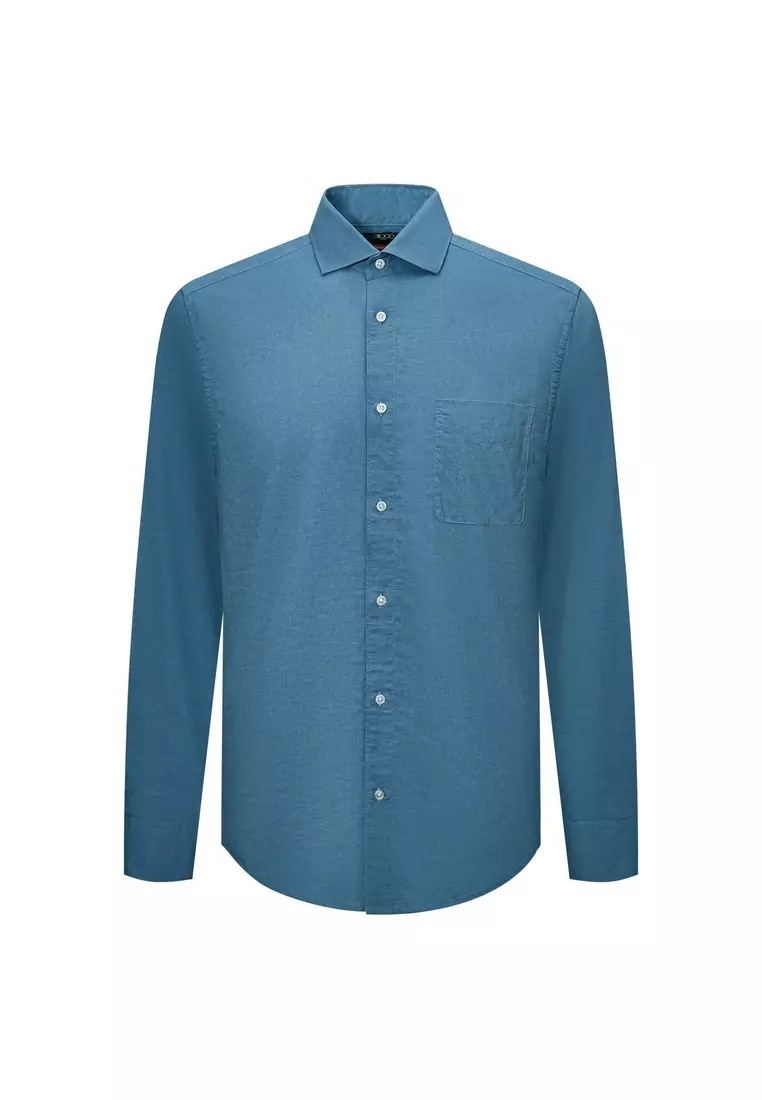 Easy Care Long Sleeve Casual Shirt