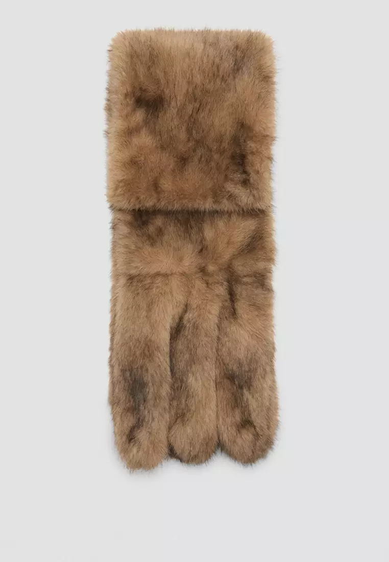 皮草頸巾