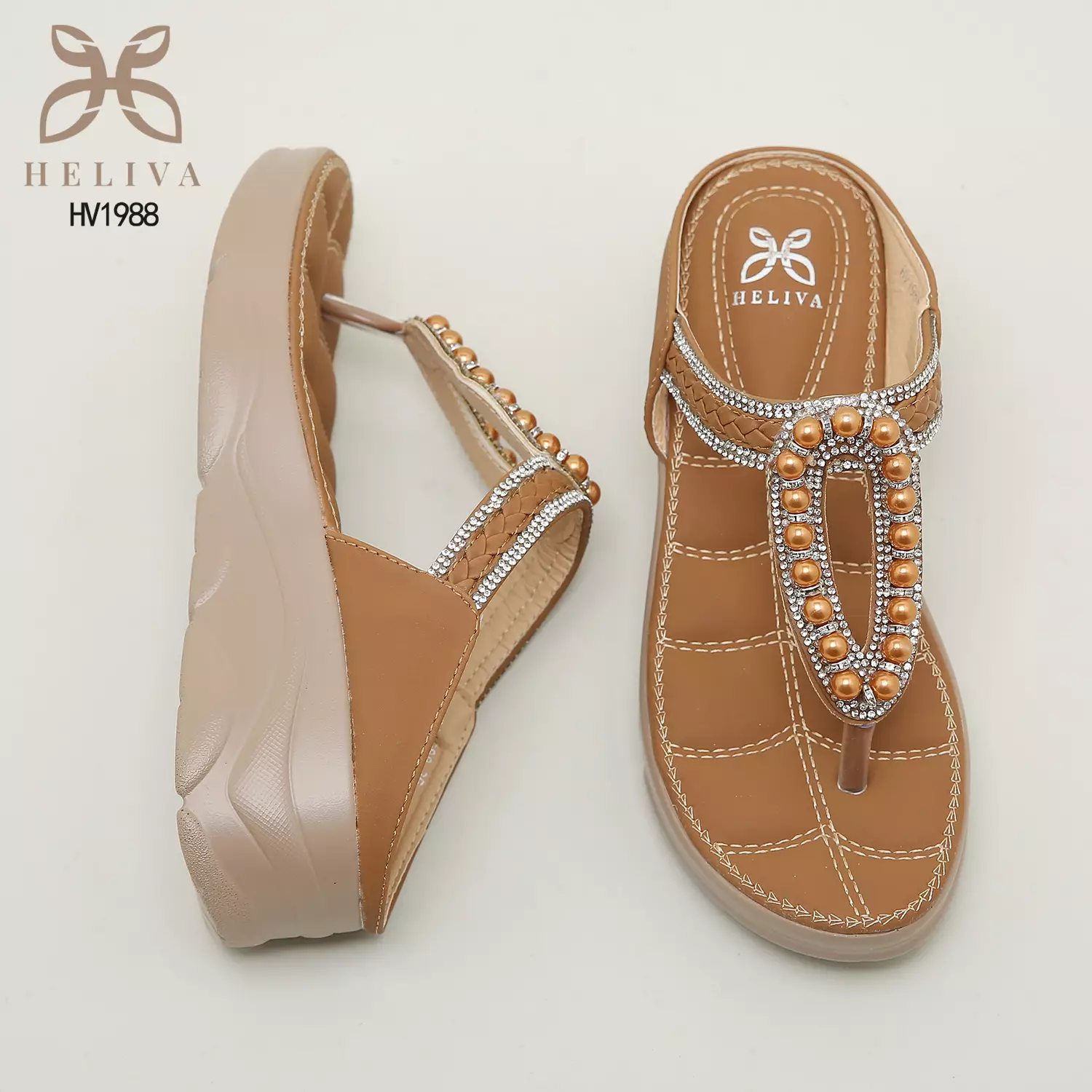 Heliva Alexa Lady Comfy Sandal Wedges Accessories