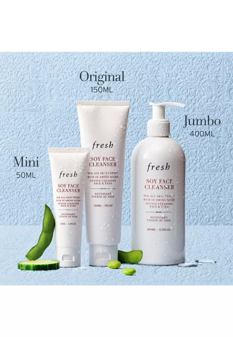 FRESH - 大豆卸妝潔面乳 400ml