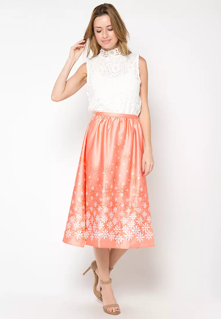 Skirt With Truntum Gradation