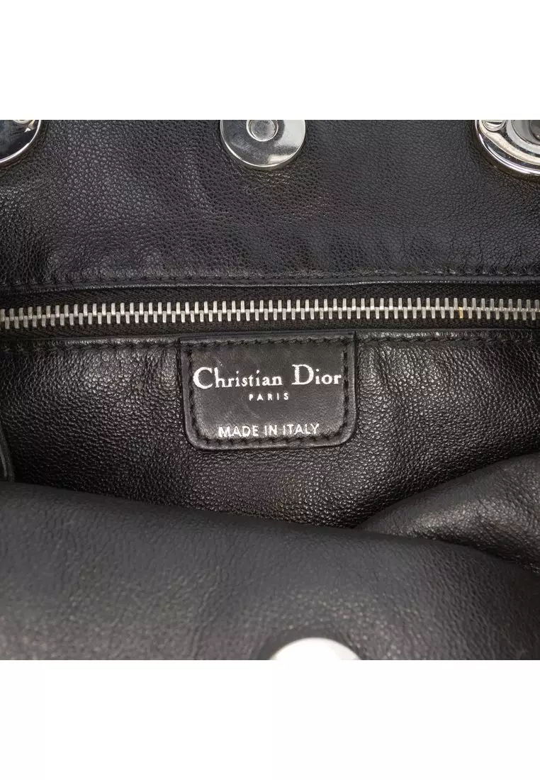 Pre-Loved Dior Lambskin Cannage Soft Lady Dior