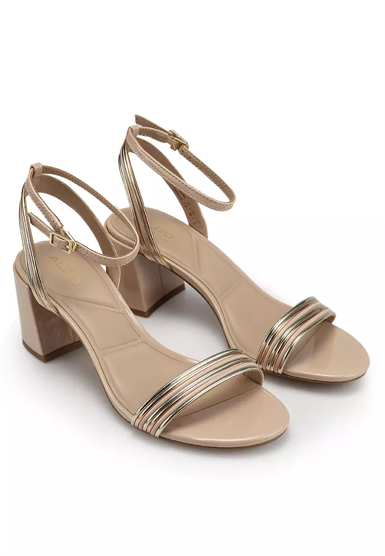 Emelda Ankle Strap Block Heels