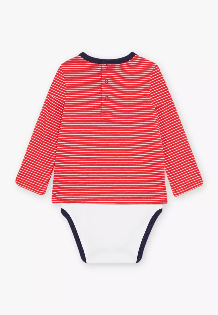 Striped T-shirt Bodysuit