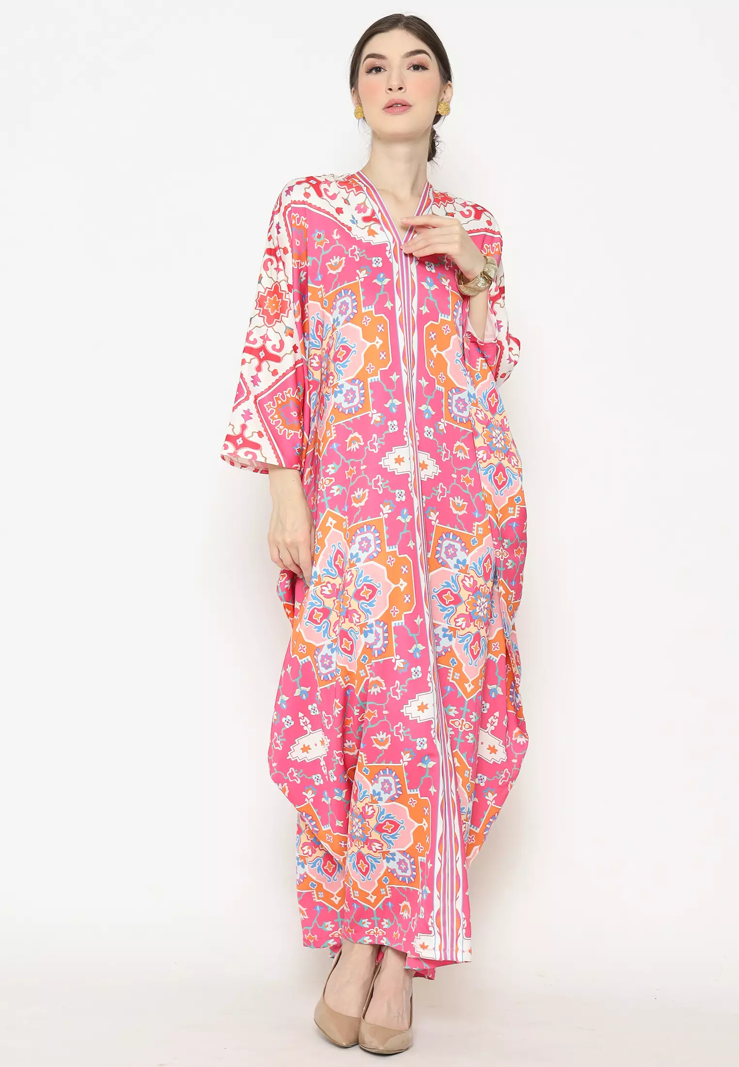 Kanzi Long Sleeve Kaftan