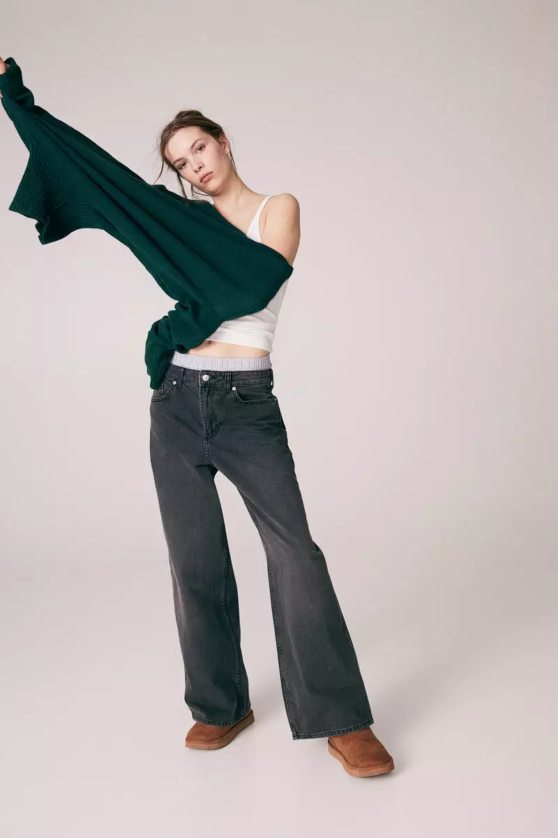 H&m on sale baggy pants