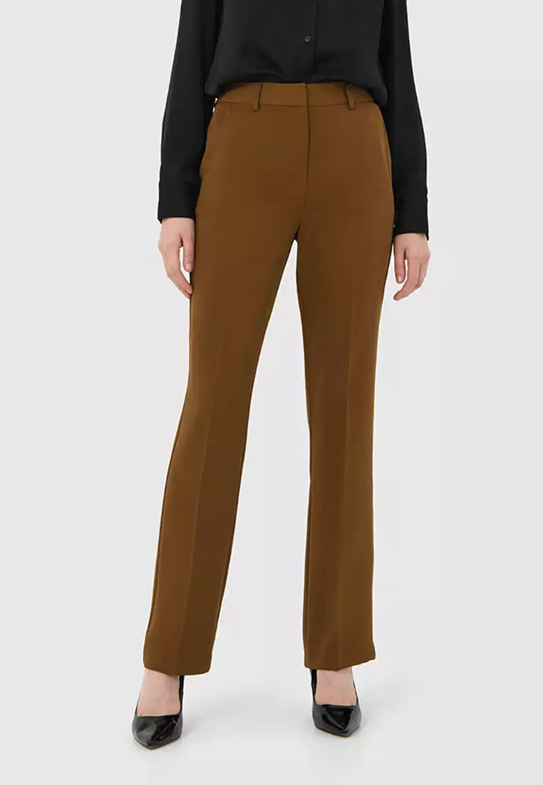Priscila Mid Rise Cigarette Trousers