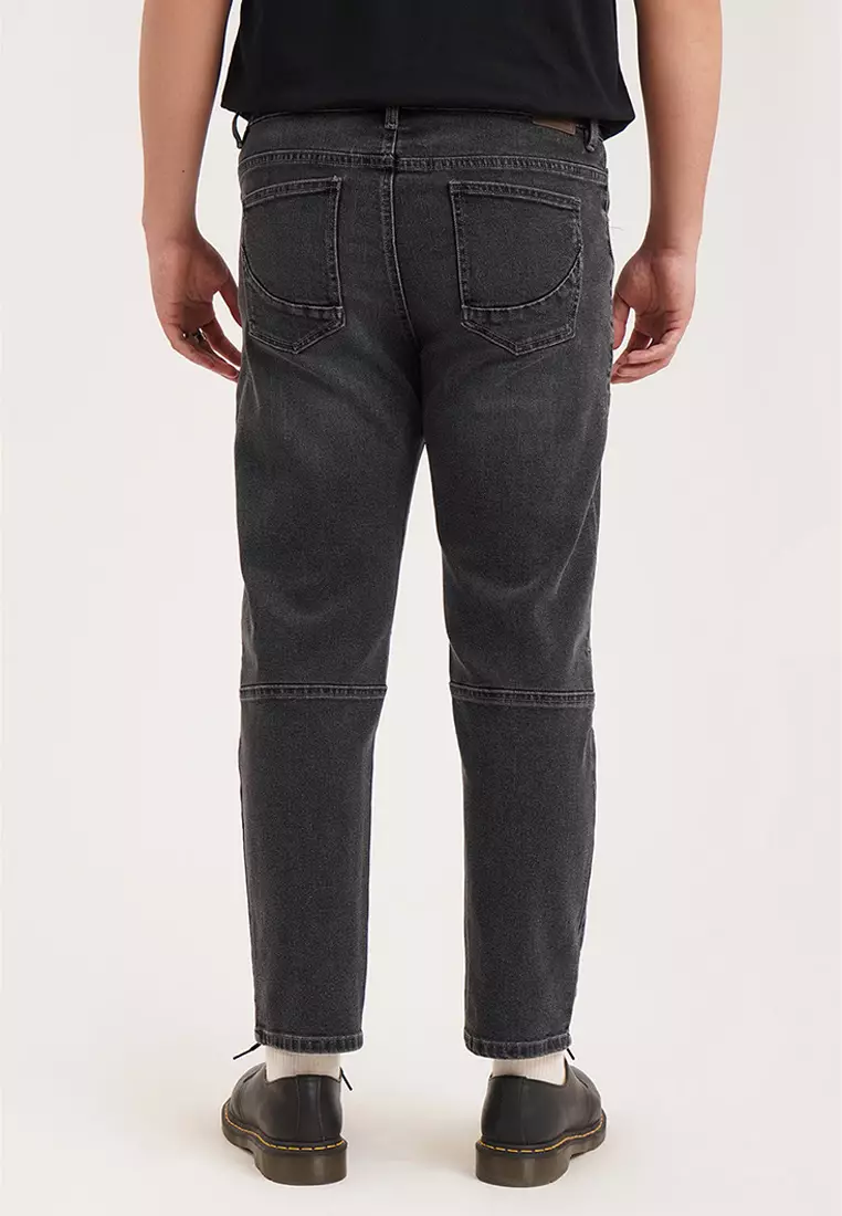 Slim Fit Biker Jeans