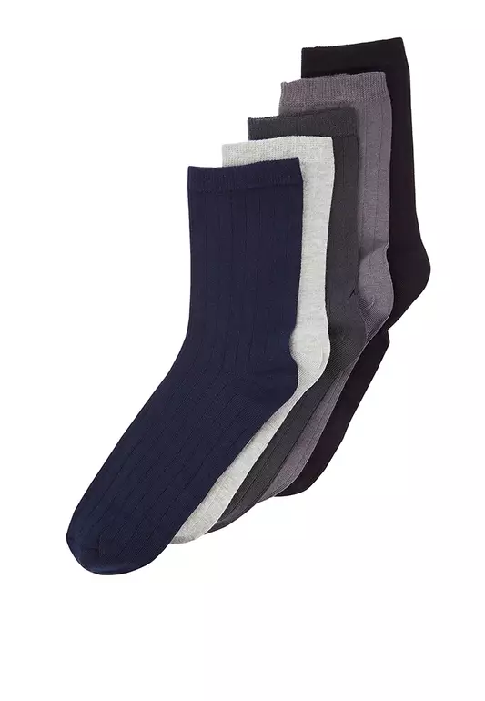 5-Pair Multicolor Socks
