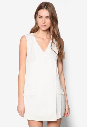 Collection Wrap Shift Dress, 服zalora時尚購物網的koumi koumi飾, 洋裝