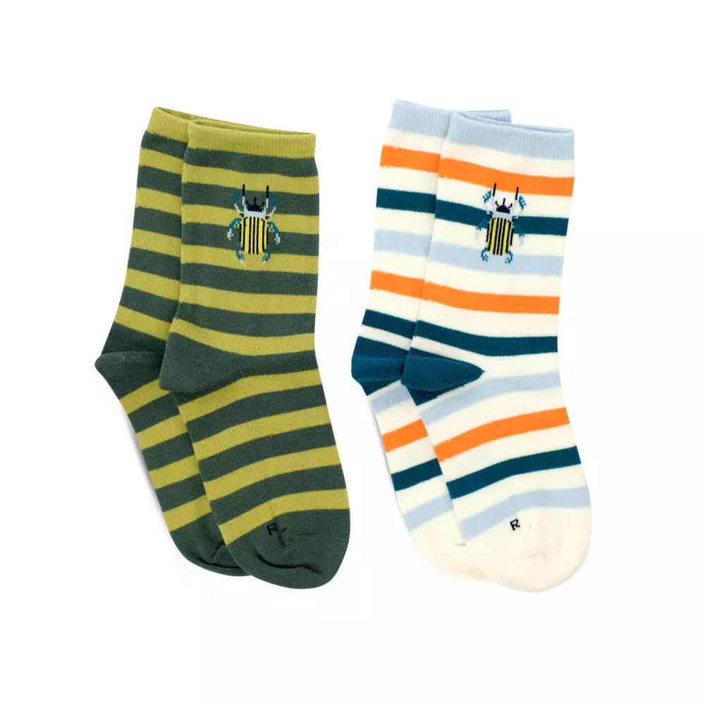 Eiger Junior Moorland Mid Cut Stripe Socks