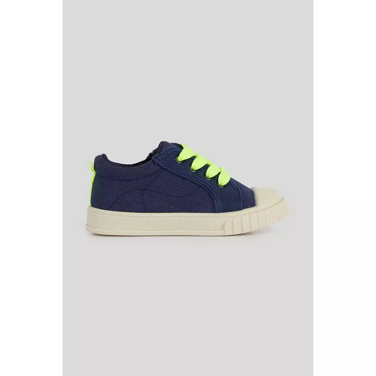 Mothercare Navy Canvas Trainers - Sepatu Sneakers Anak Laki-laki (Biru)