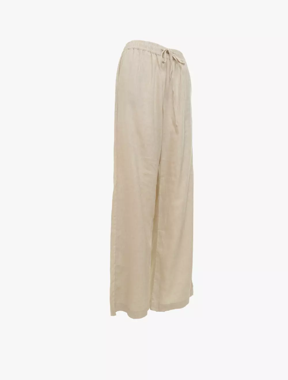 Cotton On - PANTS - Haven Wide Leg Pant - NATURAL