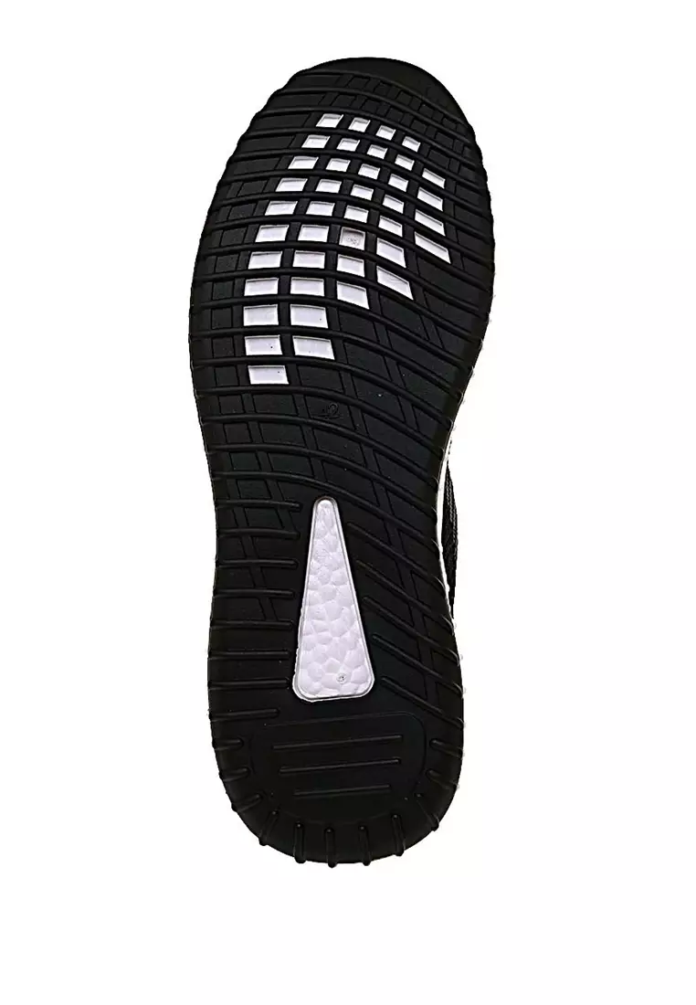 Chayton Sepatu Olahraga Pria Sneakers Casual Sport Shoes Material Flyknit Mesh ORIGINAL - Black