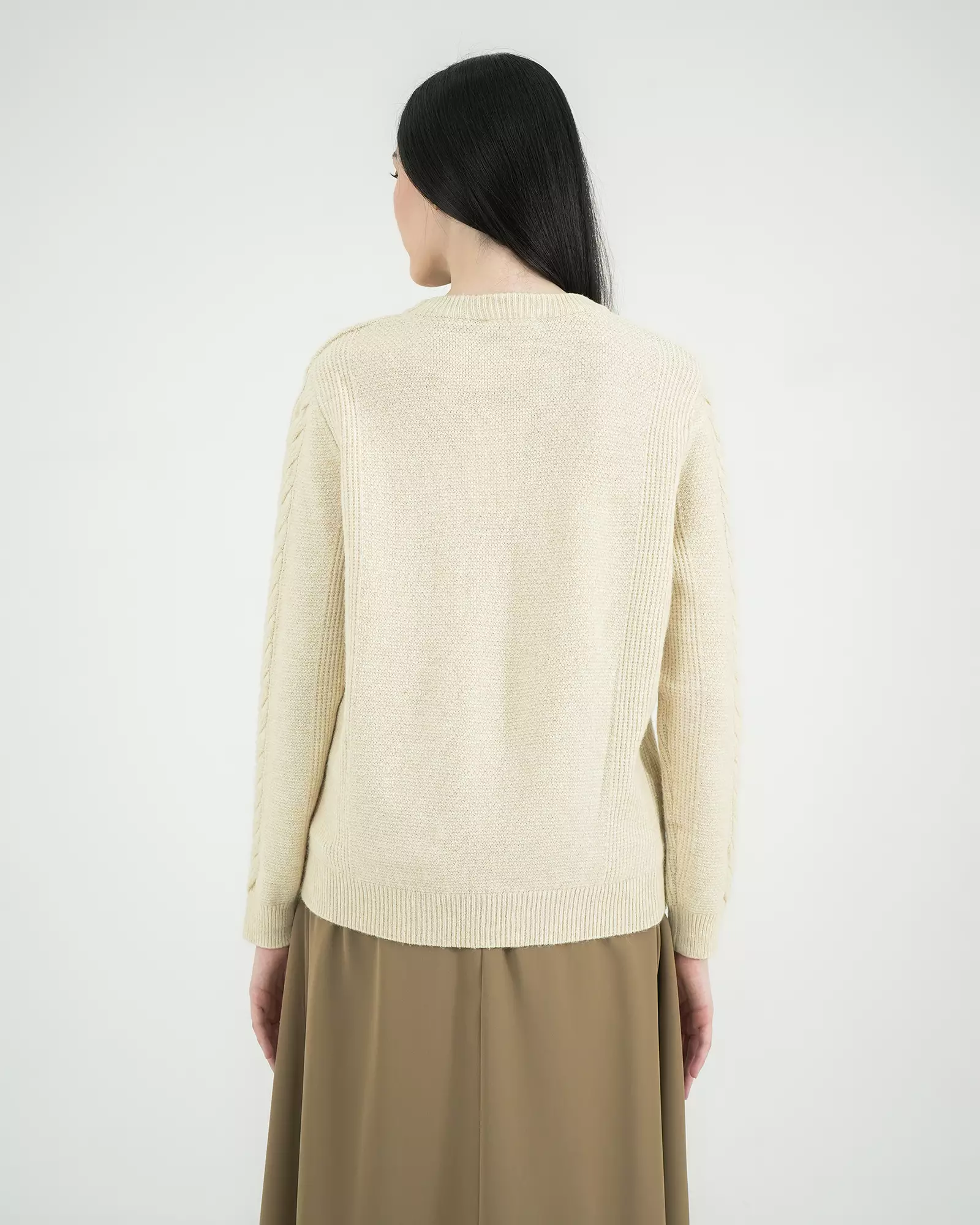 Geulis.id SANIELA KNIT - Ecru