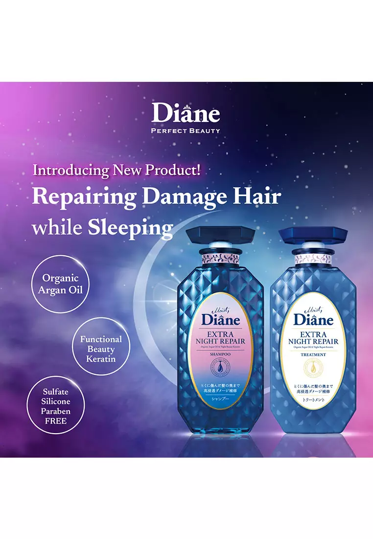 Diane Perfect Beauty Extra Night Repair Shampoo 450ml