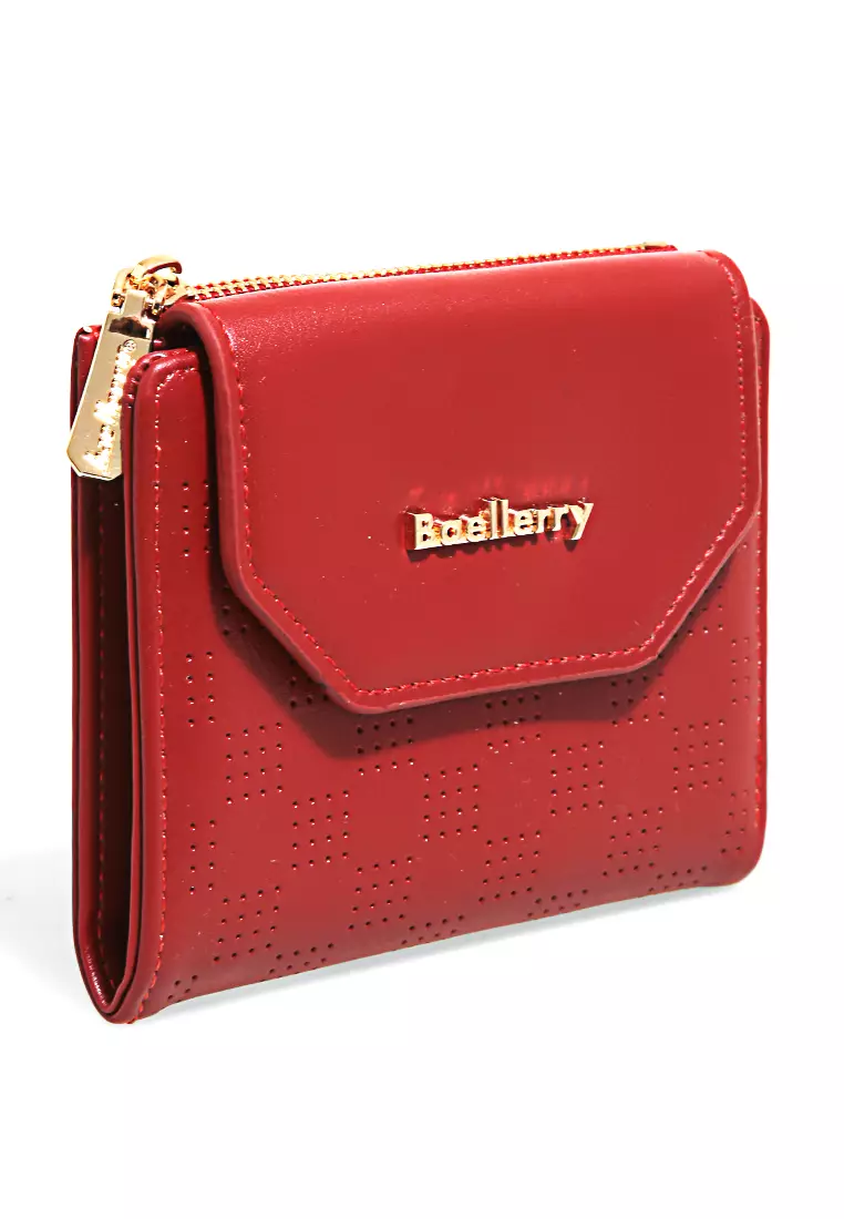 Dompet Wanita Model Pendek ELegant Design Many Slot Material Leather ORIGINAL