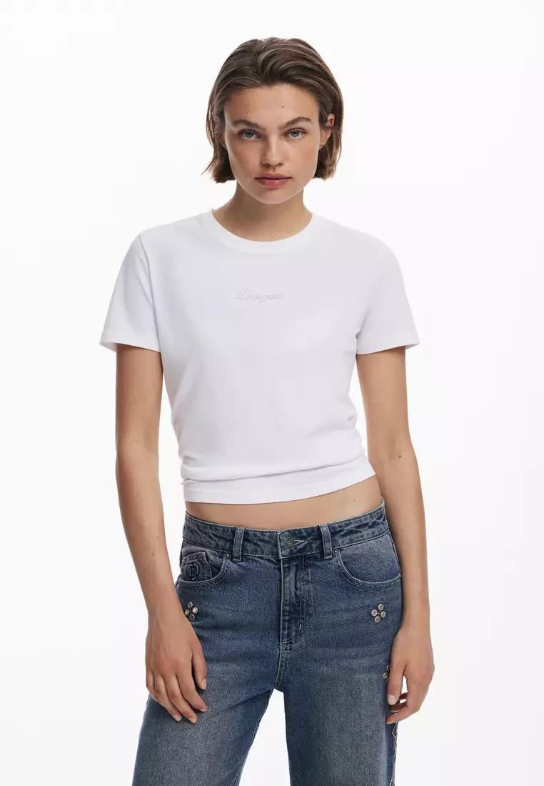 Mirror culotte jeans