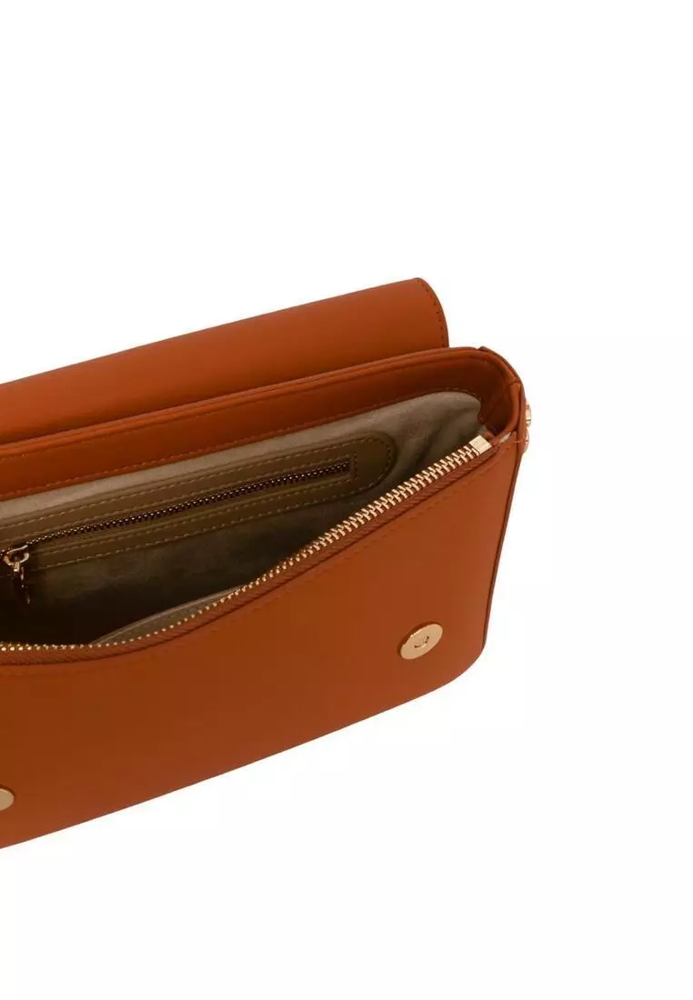 Polyurethane Crossbody Bag