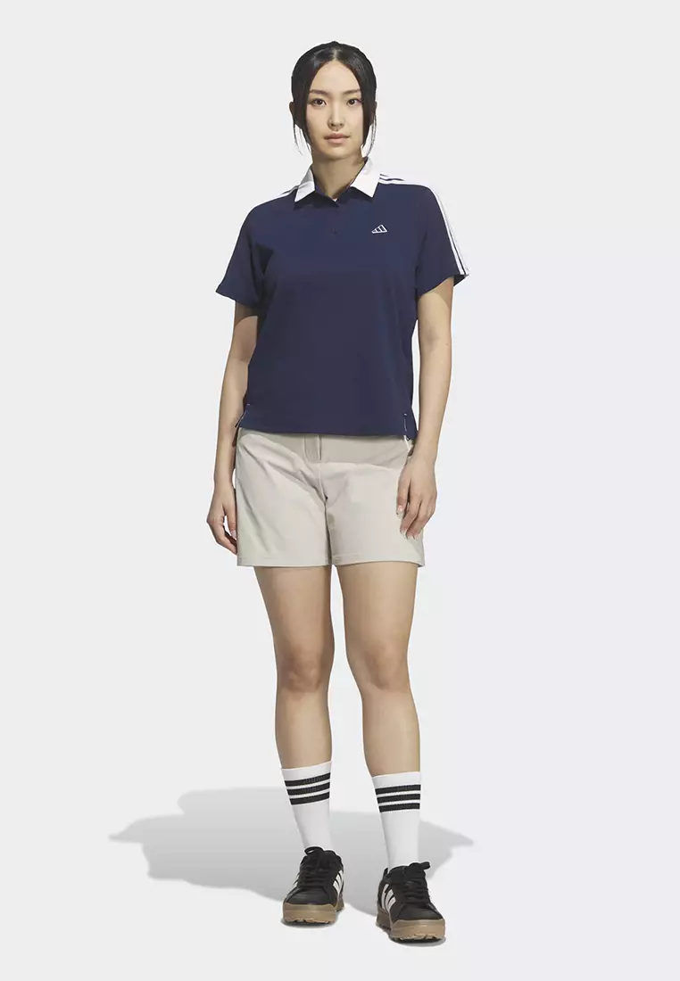 3-Stripes CLIMACOOL Pique Short Sleeves Polo Shirt