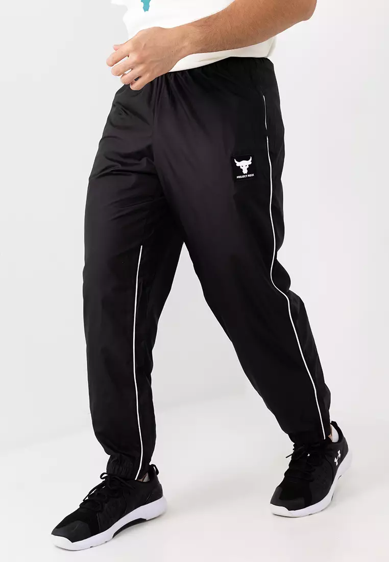 Under Armour 100% Polyester Solid Black Active Pants Size M - 48% off
