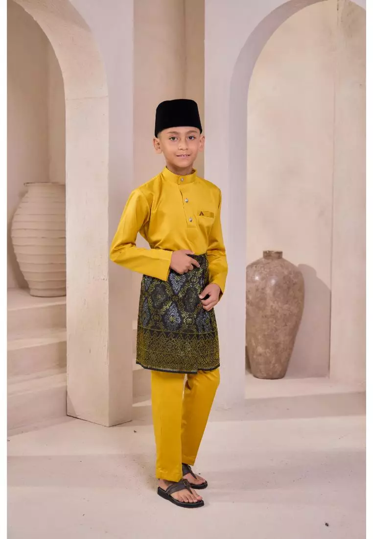 Baju Melayu Moden Putra For Kids