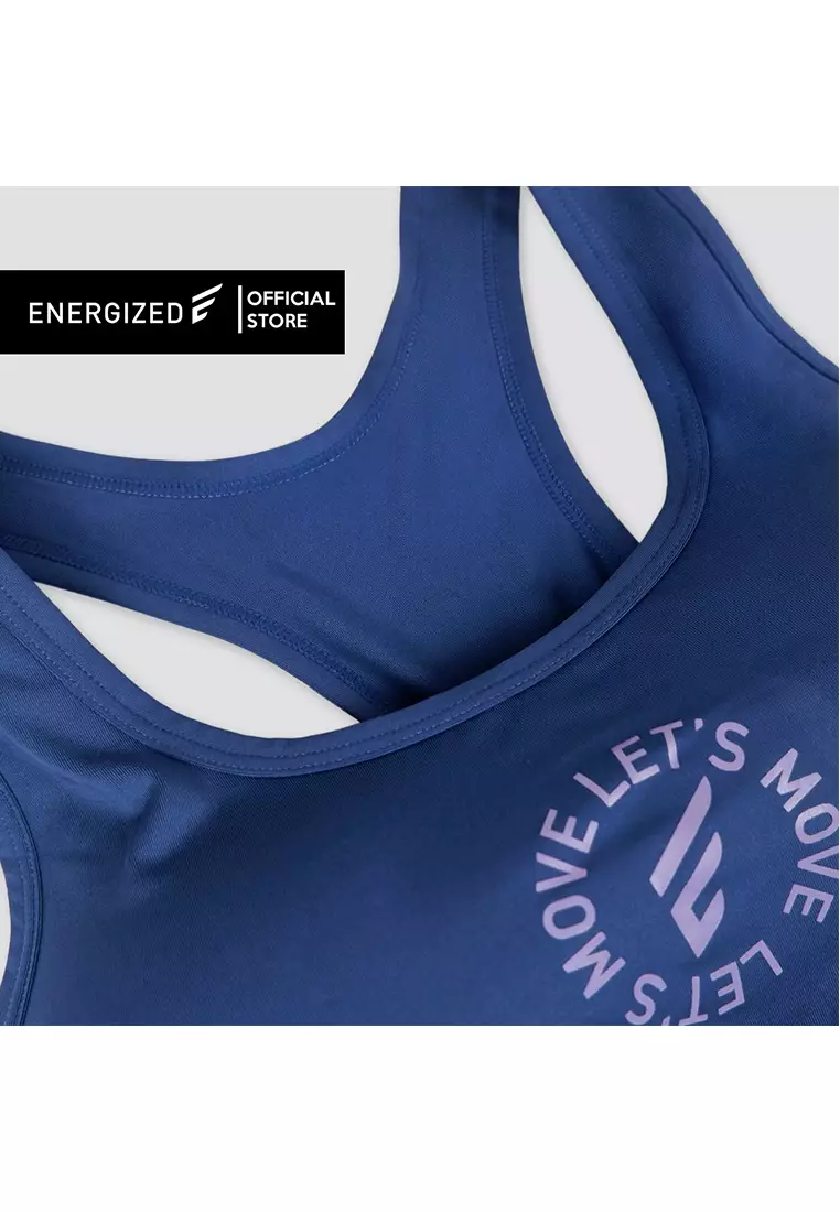 Jual Energized Energized Sports Bra Artletes Womens 201-1116C - Maving Blue  Original 2024