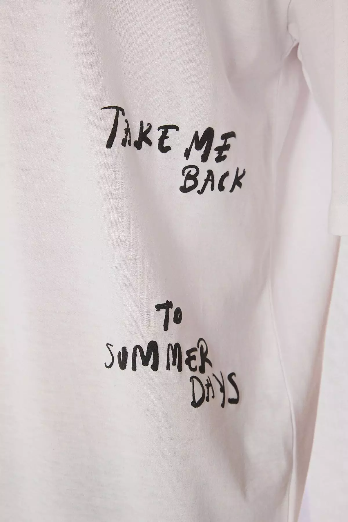 Text Printed T-Shirt