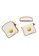 Kings Collection yellow Egg Yolk Toast Airpods Case (UPKCAC2090) 8E1C8ACD528E43GS_1