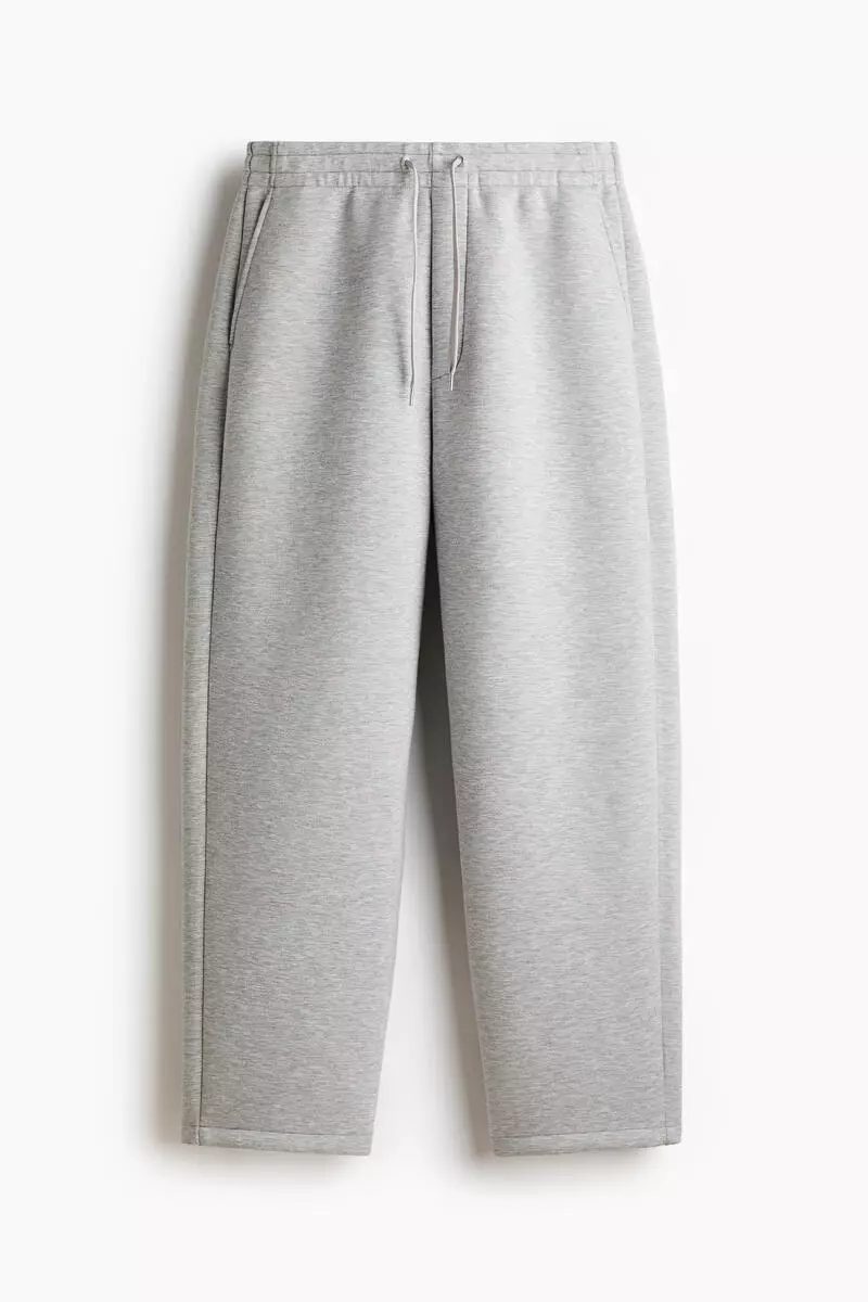 Relaxed Fit Scuba barrel joggers
