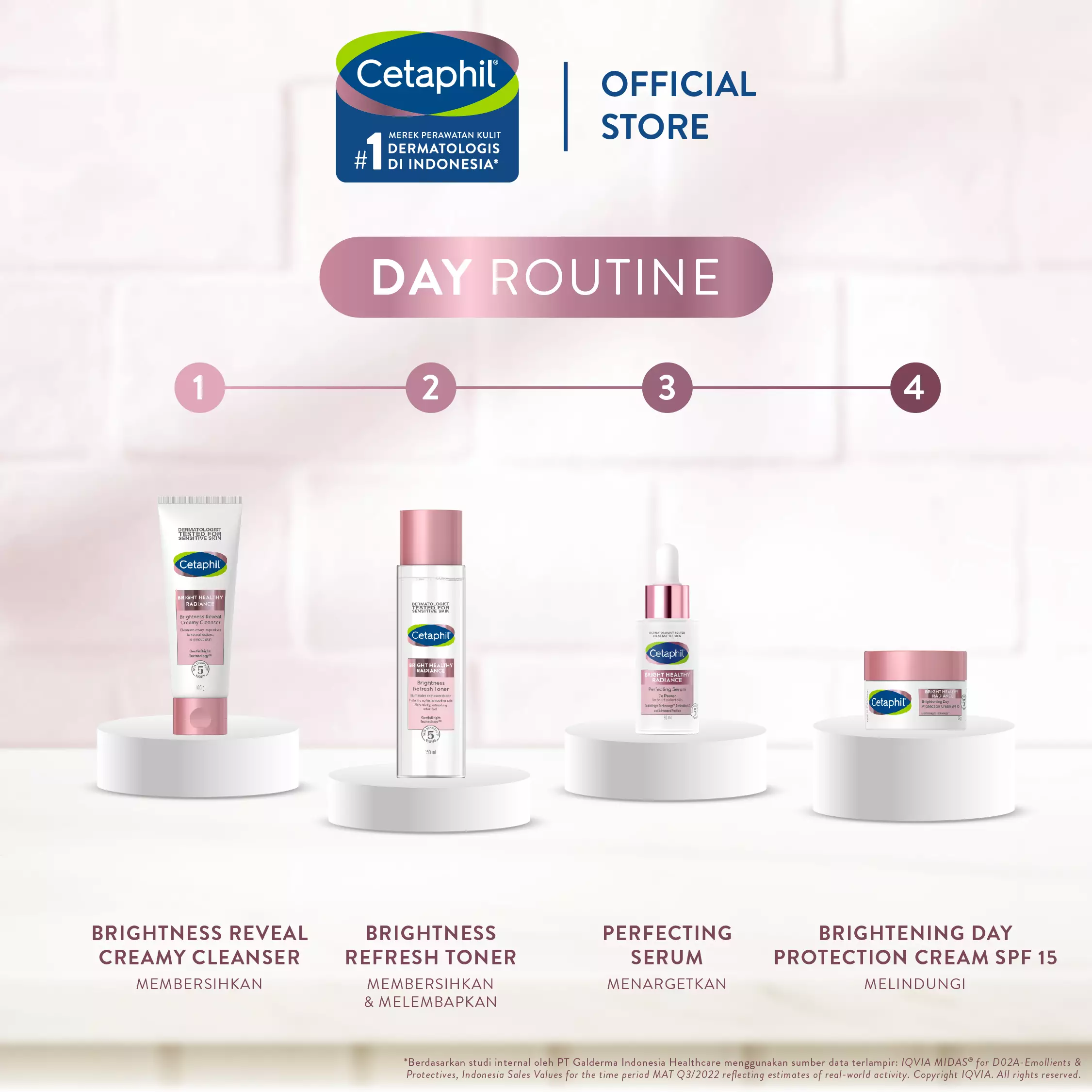 Cetaphil Bright Healthy Radiance Day Protection Cream SPF15 50g