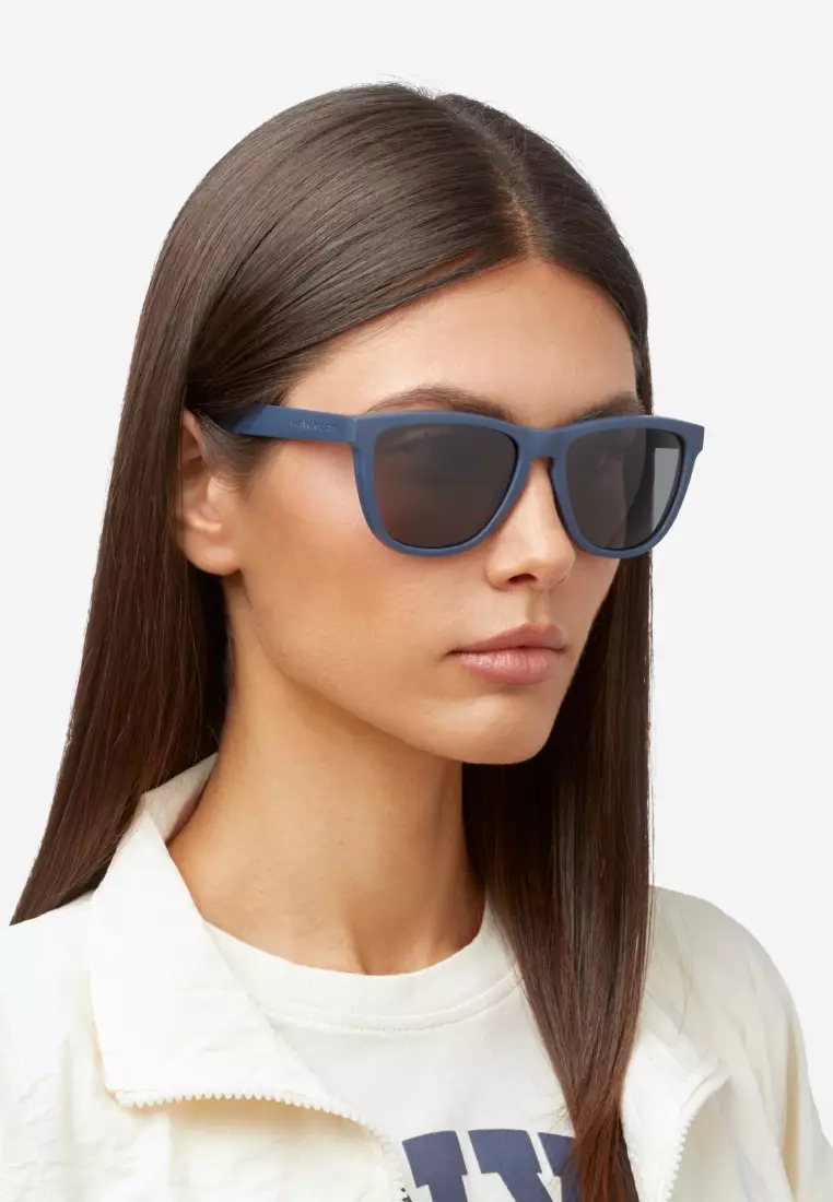 One Raw - Polarized Navy Dark Sunglasses for Men and Women, Unisex. Official Product designed and Made in Spain